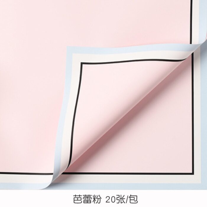 Memory Frame Flower Wrapping ballet pink