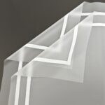 Simple Smog Bouquet Wrapping Paper white