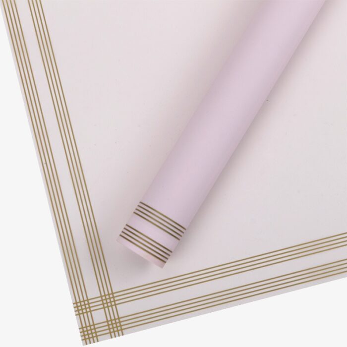 Nocturne Floral Wrapping Paper pink