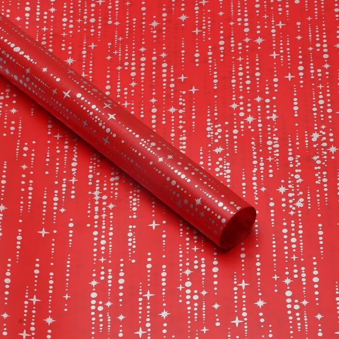 Meteor Shower Bouquet Wrapping Paper China red