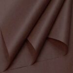 Solid Color Sydney Flower Wrapping Paper deep coffee