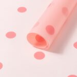 Crystal Bubble Bouquet Wrapping Paper pink