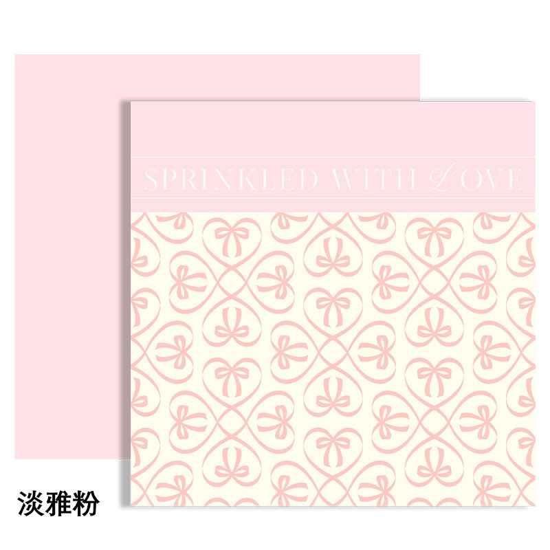 Heart to Heart Flower Wrapping Paper pink Heart to Heart Flower Wrapping Paper pink