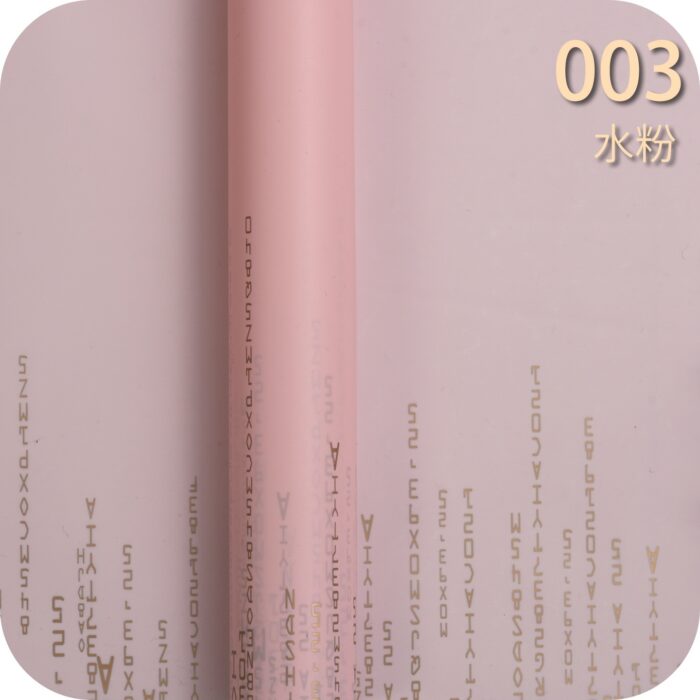 Love Code Flower Wrapping Paper pink