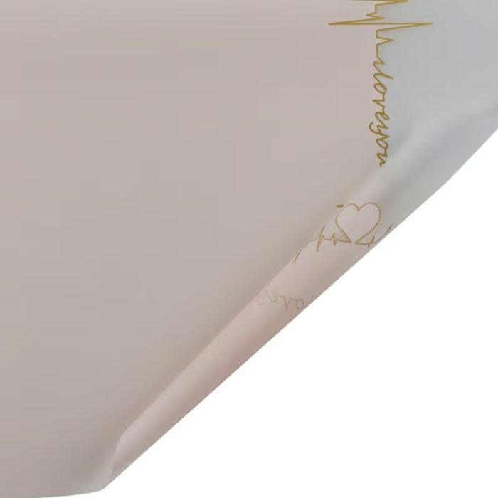 Heartbeat Jelly Bouquet Wrapping Paper khaki