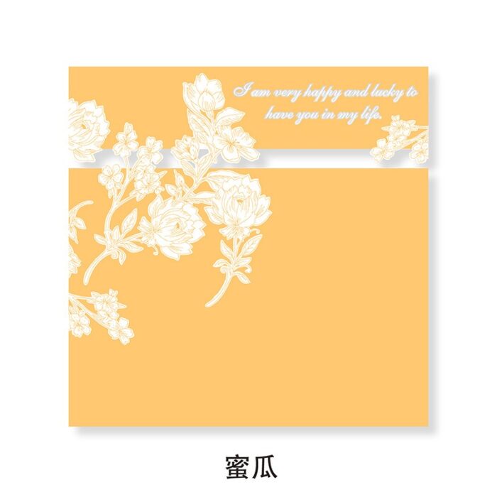 Printing Bouquet Wrapping Paper Lotus orange