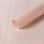 Smog Line Flower Wrapping Paper rose pink