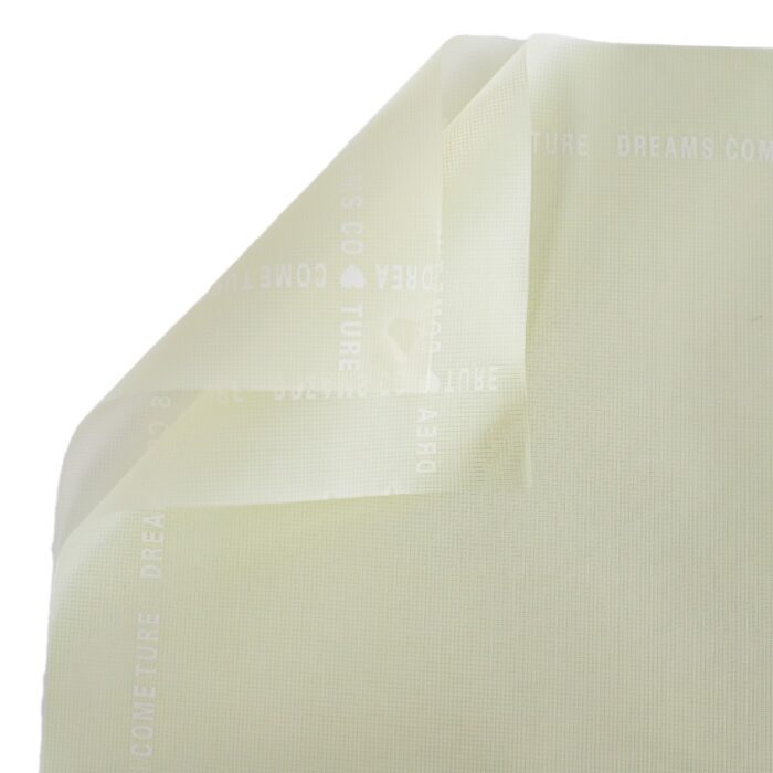 Loli Grid Flower Wrapping Paper light green
