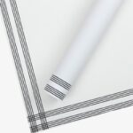 Nocturne Floral Wrapping Paper white