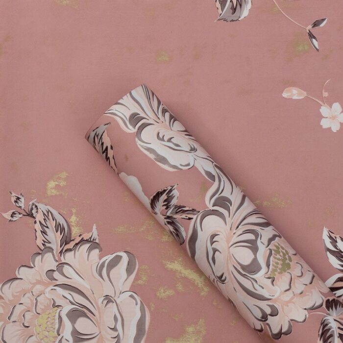 Fragrant Rose Wrapping Paper pink