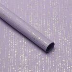 Meteor Shower Bouquet Wrapping Paper light purple