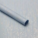 Meteor Shower Bouquet Wrapping Paper light blue