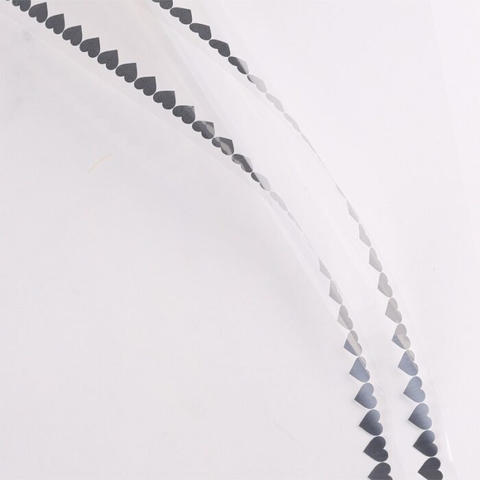 Full of Love Bouquet Wrapping Paper silver