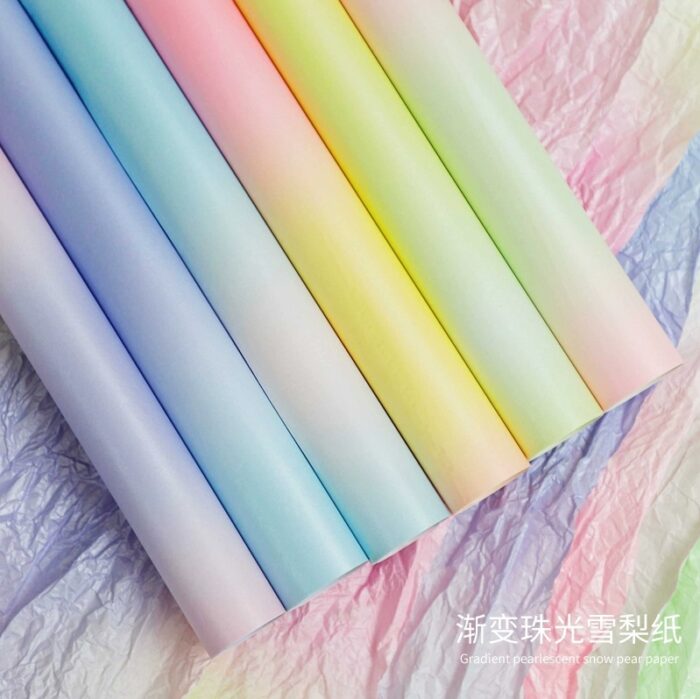 Gradient Sydney Bouquet Wrapping Paper wholesale