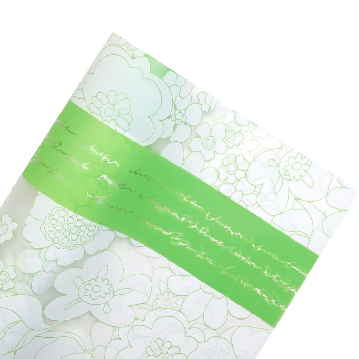 Garden Life floral Wrapping Paper fruit green
