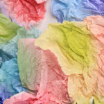 Gradient Sydney Bouquet Wrapping Paper color informaction