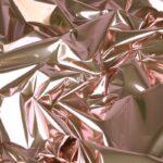 Thickened Fluorescent Mirror Bouquet Wrapping Paper champagne