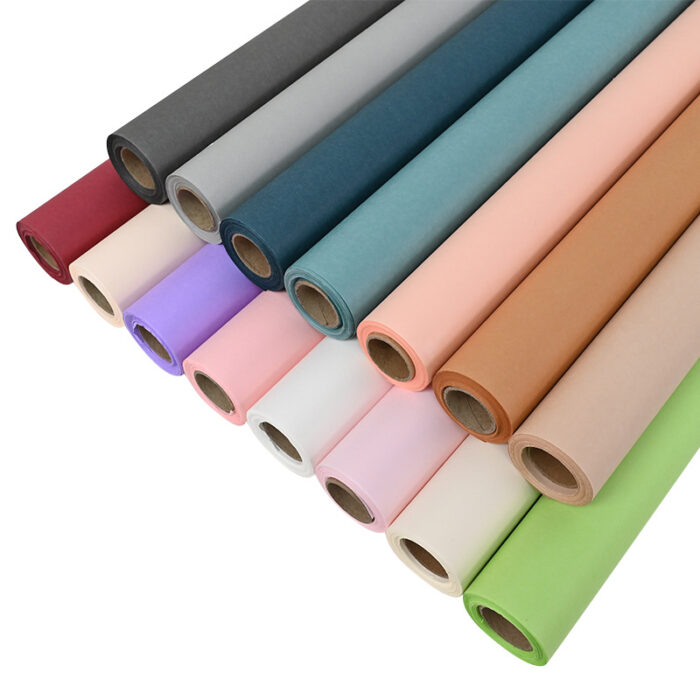 Monochrome Flower Wrapping Paper wholesale