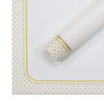 Love Magic Flower Wrapping Paper gold