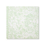 Lace Flower Wrapping Paper green