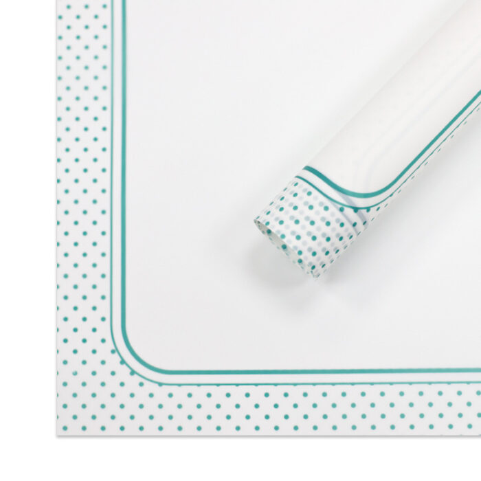 Love Magic Flower Wrapping Paper green