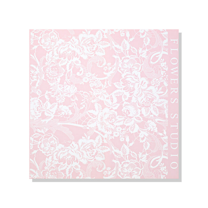 Lace Flower Wrapping Paper pink