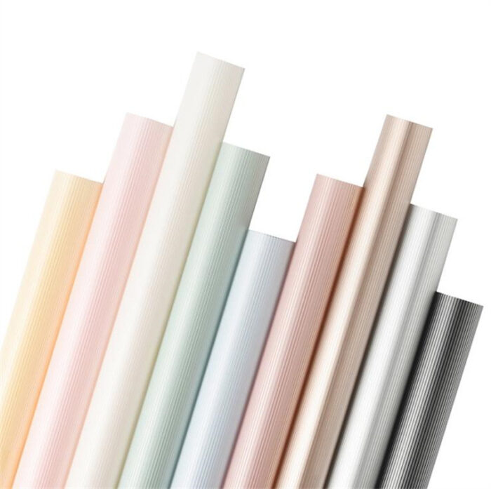 Smog Line Flower Wrapping Paper for wholesale