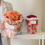 Thickened Fluorescent Mirror Bouquet Wrapping Paper for bouquet