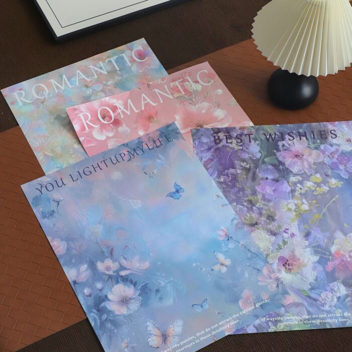 Dream Garden Flower Wrapping Paper wholesale
