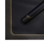 Love Magic Flower Wrapping Paper black