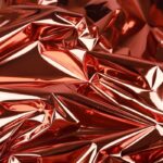 Thickened Fluorescent Mirror Bouquet Wrapping Paper red