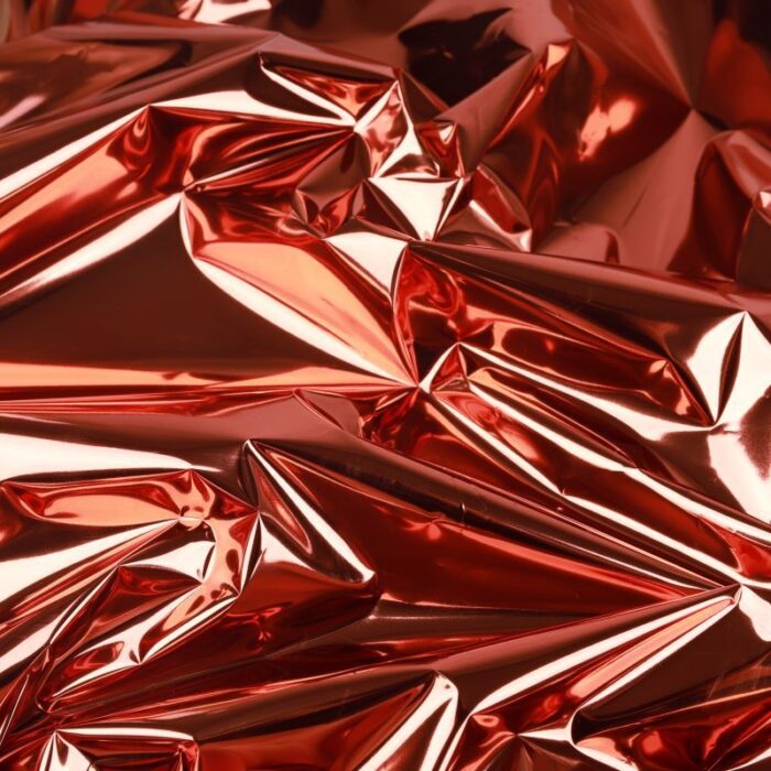 Thickened Fluorescent Mirror Bouquet Wrapping Paper red