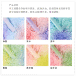 Gradient Sydney Bouquet Wrapping Paper color informaction