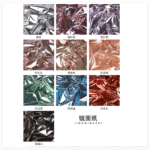 Thickened Fluorescent Mirror Bouquet Wrapping Paper color informaction