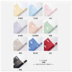 Swan Flower Wrapping Paper color information