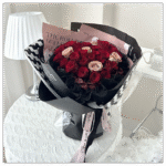 Romantic Rose Wrapping Paper for bouquet