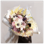 Memory Frame Flower Wrapping color for bouquet