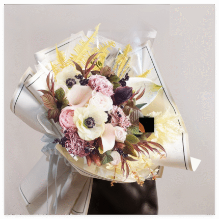 Memory Frame Flower Wrapping color for bouquet