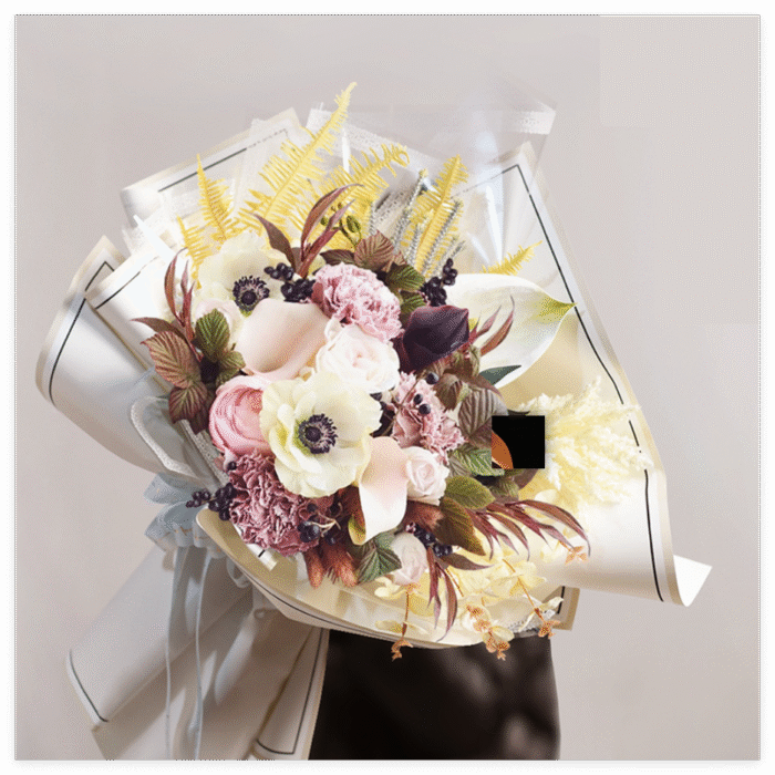 Memory Frame Flower Wrapping color for bouquet