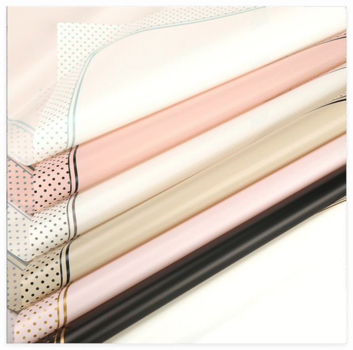 Love Magic Flower Wrapping Paper for weddings and gifts