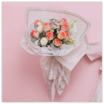 Love Magic Flower Wrapping Paper for bouquet