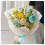 Lace Dream Snowe Bouquet Wrapping Paper for bouquet