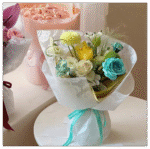 Lace Dream Snowe Bouquet Wrapping Paper for bouquet