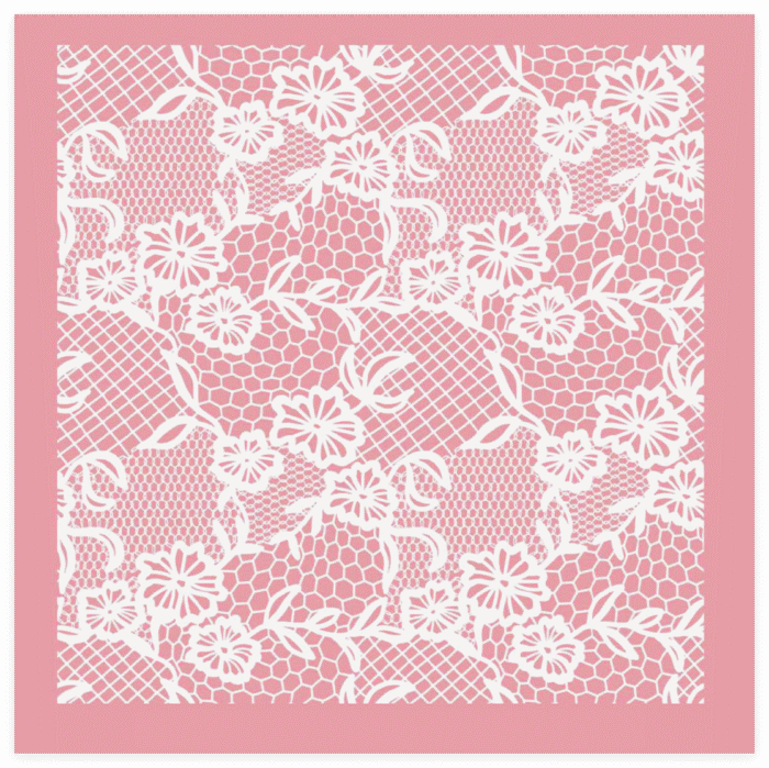 Lace Dream Snowe Bouquet Wrapping Paper Cloris