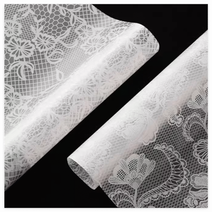 Lace Dream Snowe Bouquet Wrapping Paper wholesale