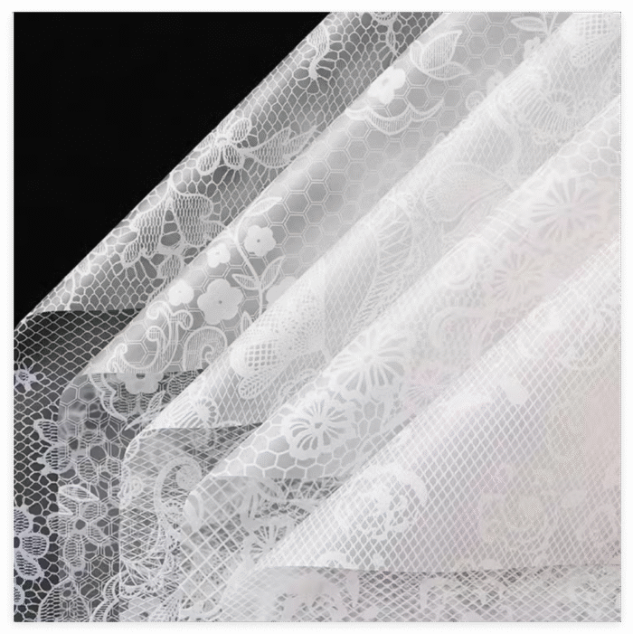 Lace Dream Snowe Bouquet Wrapping Paper information