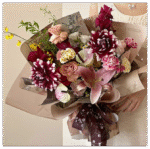 Dream Garden Flower Wrapping Paper for bouquet