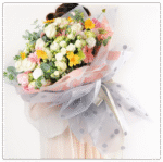 Crystal Bubble Bouquet Wrapping Paper for bouquet
