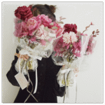 English Cellophane Paper Wrapping bouquet