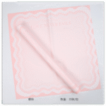 Macarons Floral Wrapping Paper sakura pink